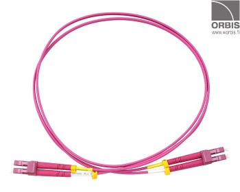 ORBIS LC-LC DPX OM4 8FIG 5M KYTKENTÄKAAPELI-KUITU, LSZH