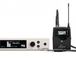 Sennheiser EW 500 G4 trådlöst instrumentsystem, inkluderar mottagare och sändare.