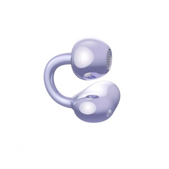 Ljuslila Honor Choice Earbuds Clip-öronsnäcka med minimalistisk design och blank yta.