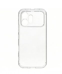 HONOR Choice Honor 600 transparent skyddsfodral Transparent HONOR Choice Honor 600-telefonfodral, tunn och lätt design, vit bakgrund.
