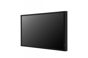 LG 55XE4P 55" FHD för utomhusbruk, hög ljusstyrka och IP56-klassning 55-tums LG utomhusbildskärm med svart ram och antireflex FHD IPS-panel.