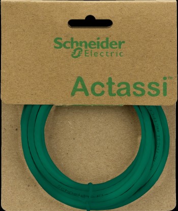 SCHNEIDER ELECTRIC ACTASSI KYTKENTÄKAAPELI CAT6A S/FTP 28AWG 0,5M VIHREÄ