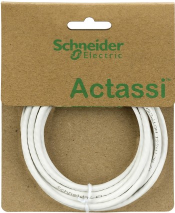 SCHNEIDER ELECTRIC ACTASSI KYTKENTÄKAAPELI CAT6A S/FTP 28AWG 3,0M VALKOINEN