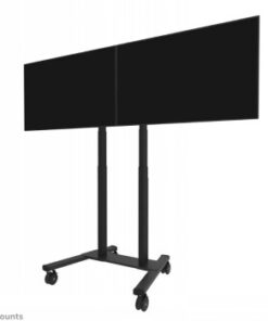 NEOMOUNTS DUAL SCREEN ADAPTER FOR WL55/FL55-875BL1, FROM 42" UP TO 65" VESA 800X400, 50 KG. PER DISPLAY 2 SCREENS BLACK