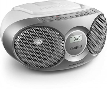 PHILIPS CD-RW SOUNDMACHINE, FM, SILVER