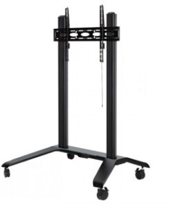 B-TECH AV EXTRA-LARGE UNIVERSAL FLAT SCREEN TROLLEY (VESA 1000 X 600) - 1.7M COLUMN