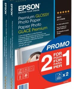 EPSON PREMIUM GLOSSY PHOTO PAPER - 10X15CM - 2X40 ARKKIA