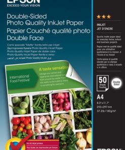 EPSON DOUBLE-SIDED PHOTO QUALITY INKJET PAPER, A4, 50
