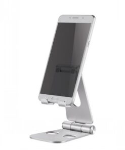 NEOMOUNTS PHONE DESK STAND (SUITED FOR PHONES UP TO 7") 1 SCREEN SILVER