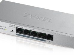 ZYXEL GS1200-5HP, 5 PORT GIGABIT POE+ WEBMANAGED DESKTOP SWITCH, 4X POE, 60 WATT (5Y WARRANTY)