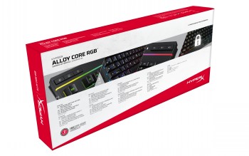 HYPERX ALLOY CORE RGB - KEYBOARD (NORDIC)
