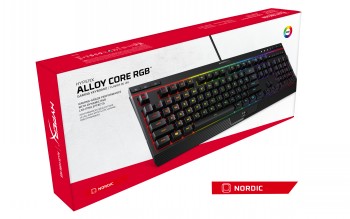 HYPERX ALLOY CORE RGB - KEYBOARD (NORDIC)