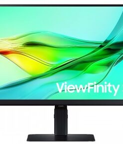 SAMSUNG VIEWFINITY S24D604U 24" 16:9 2560X1440 IPS, 5MS, 350NITS, 100HZ, HDR10, SRGB 99%, HAS/SWIVEL/PIVOT/TILT, HDMI/DP/USB-C (90W),LAN,DP OUT(DAISY CHAIN), USB3 HUB, KVM SWITCH, VESA 100, USB-C & HDMI CABLE IN BOX