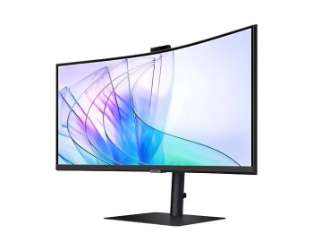 SAMSUNG S34C652 34" 21:9 CURVED (1000R) 3440X1440 VA-LED, 5MS, 100HZ, HDR10, DP/HDMI/USB TYPE-C 90WATT,LAN, BLACK, WEBCAM 5MP, HAS, SPEAKER, VESA 100, HDMI,DP&USB-C CABLE IN BOX, AUTO SOURCE SWITCH