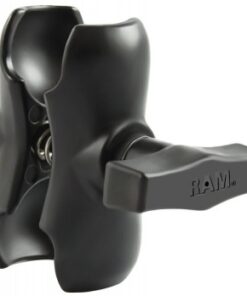 RAM Mounts C-storleks monteringsarm i kort modell Kort och svart RAM Mounts C-storleks monteringsarm med ledmekanism.
