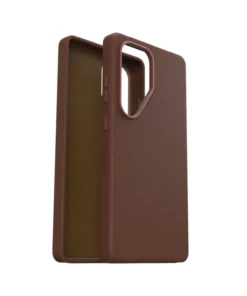 Symmetry Cactus Leather Galaxy S25 BRN - kestävää tyyliä! Taka- ja sivunäkymät, kamera-, painike- ja porttien leikkaukset. Ympäristöystävällinen. - Prisma-IT Web