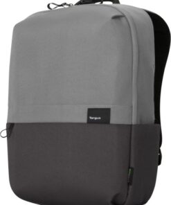 TARGUS SAGANO ECOSMART 16" COMMUTER BACKPACK, BLACK/GREY