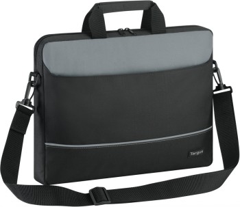 TARGUS INTELLECT 15.6" TOPLOAD LAPTOP CASE, BLACK/GREY