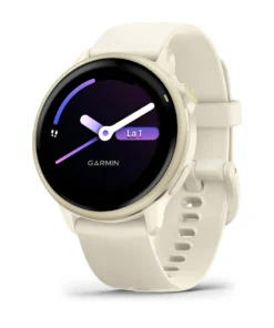Garmin vivoactive 6, bone/lunar gold, ww