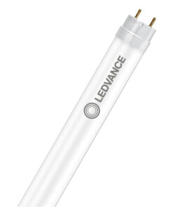 LEDVANCE T8 EM V 900 10W/865 LED-ljusrör för belysning Ljusrör i LED med ljus design, LEDVANCE-logotyp och guldpläterade kontakter i båda ändar.