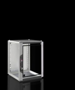 Rittal vx it 600x800x600 tyhjä 15u lasiovi ip55