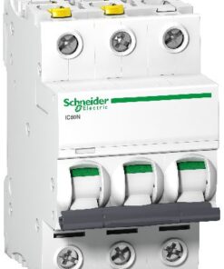 Schneider electric acti9 ic60n johdonsuojakatkaisija 3-napainen b-käyrä 10a 6ka