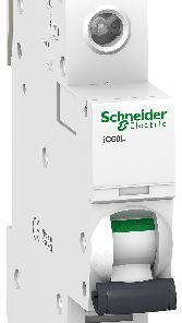 Schneider electric acti9 ic60l johdonsuojakatkaisija 1-napainen z-käyrä 3a 100ka