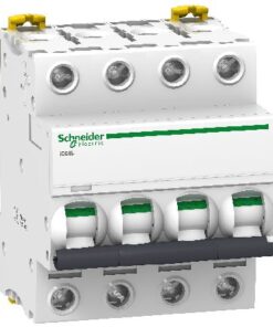 Schneider electric acti9 ic60l johdonsuojakatkaisija 4-napainen b-käyrä 32a 20ka