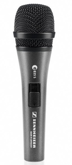 SENNHEISER E 835 S, DYNAAMINEN MIKROFONI